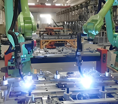 汽車保險杠噴機器人案例 汽車保險杠噴機器人案例